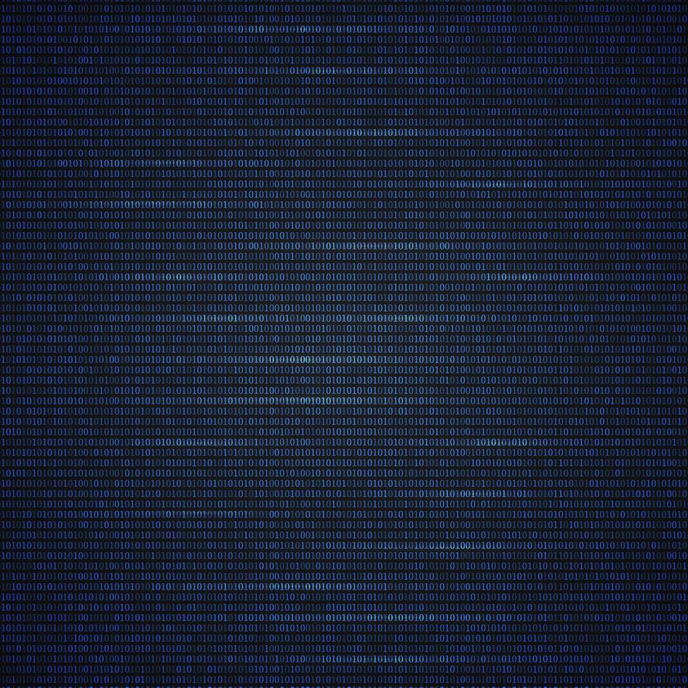 code binaire fond bleu clair. code de programmation. concept de filet sombre. technologie web numérique. illustration vectorielle darknet. vecteur