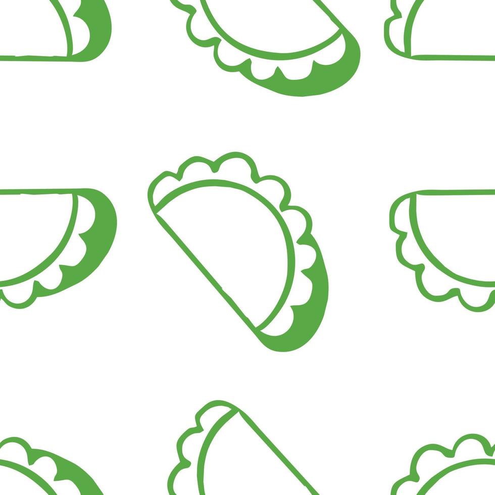 illustration vectorielle de sandwich alimentaire, pour le fond, le textile, etc. vecteur