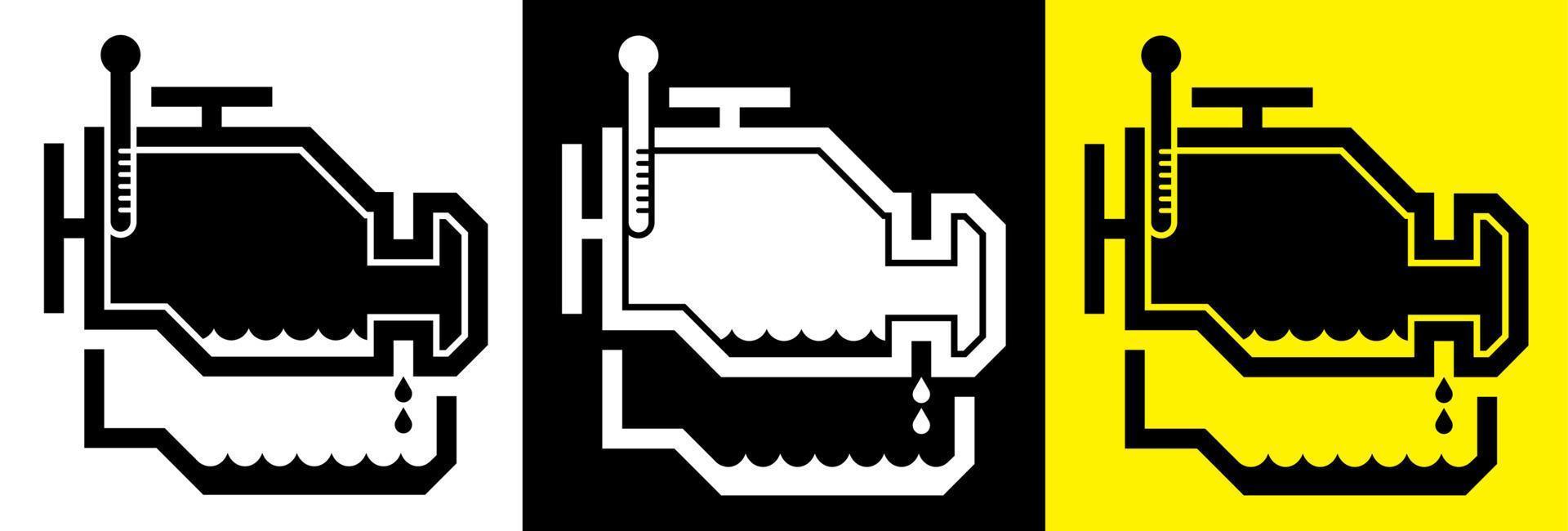 Bidon En Plastique D'huile De Voiture Fonctionnement Stable Du Moteur De La  Machine Entretien De La Voiture Et Vidange D'huile Saisonnière Au Centre De  Service Vecteur Dans Un Style Réaliste