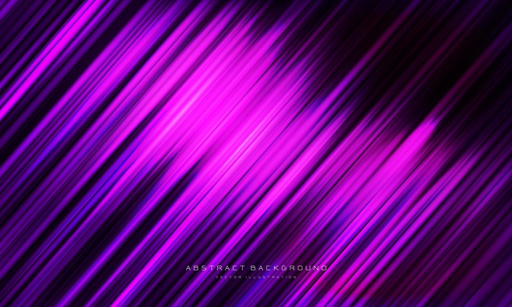 abstrait violet bande ligne flou vitesse puissance dynamique sur fond noir design moderne vecteur