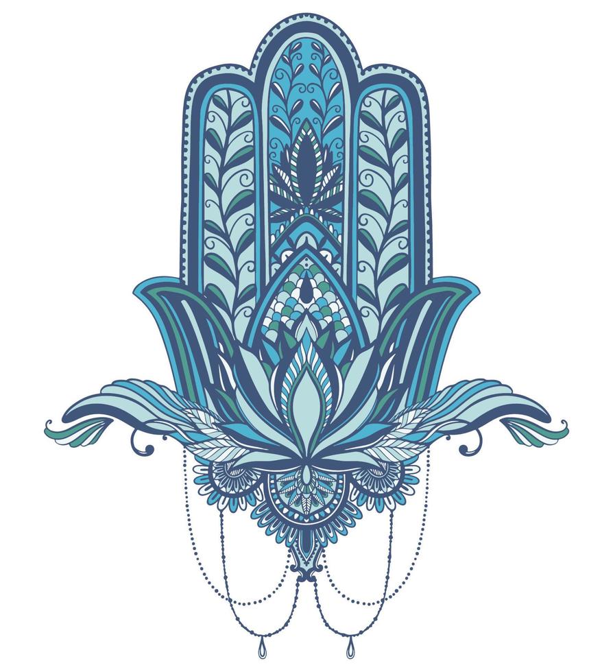 style boho de fleur de mandala. illustration vectorielle. vecteur