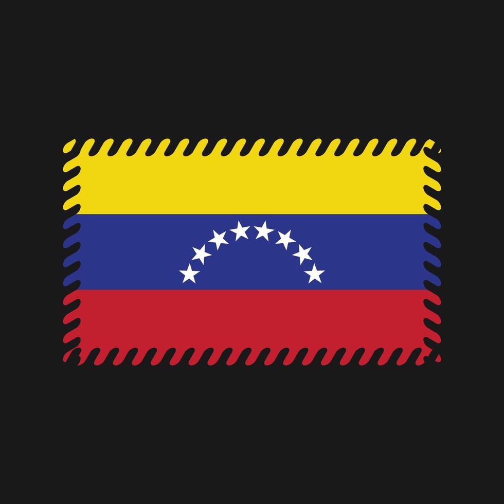 vecteur de drapeau vénézuélien. drapeau national