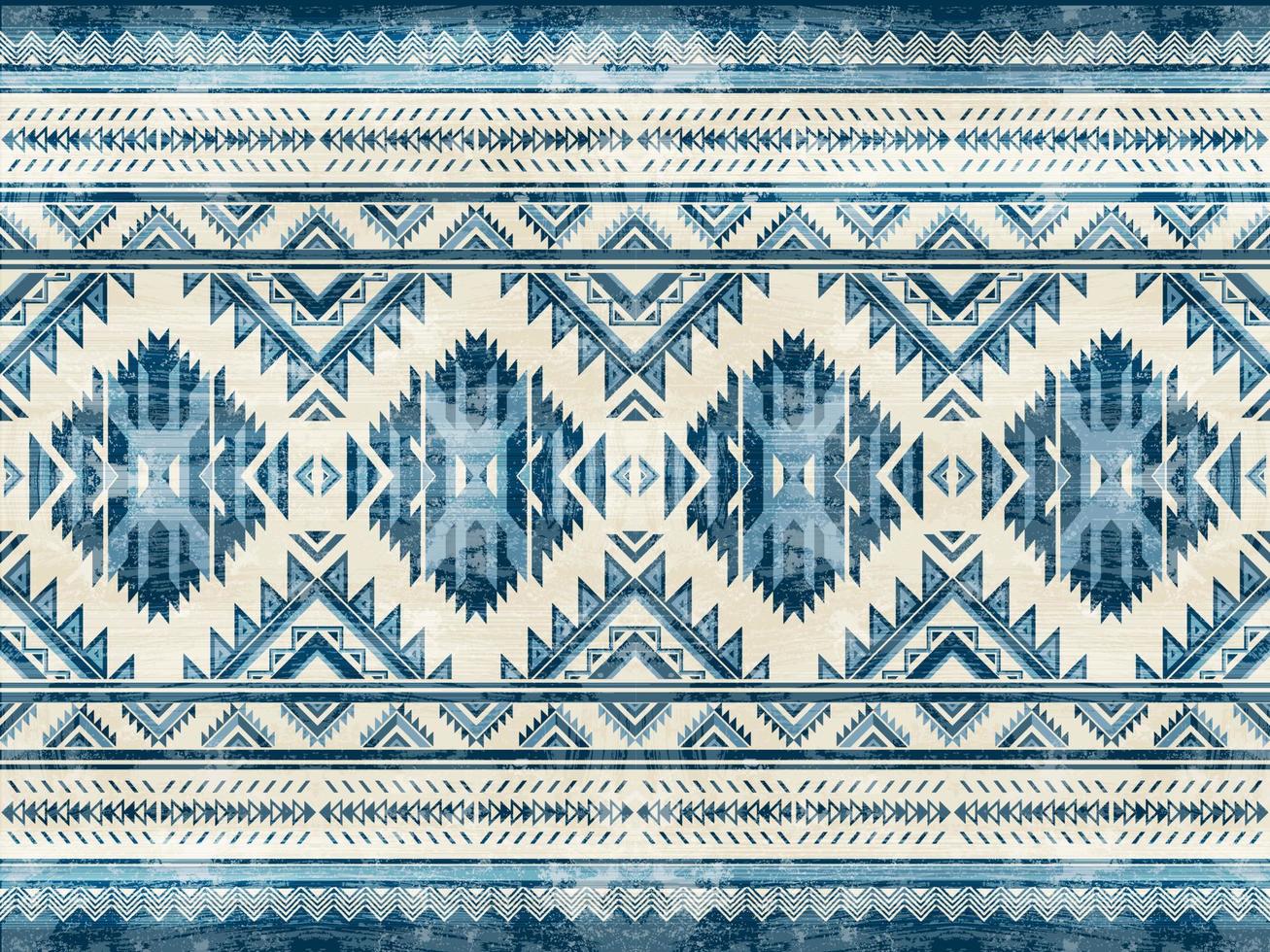 amérindien indien ornement motif géométrique ethnique textile texture tribal motif aztèque navajo mexicain tissu continu vecteur décoration mode