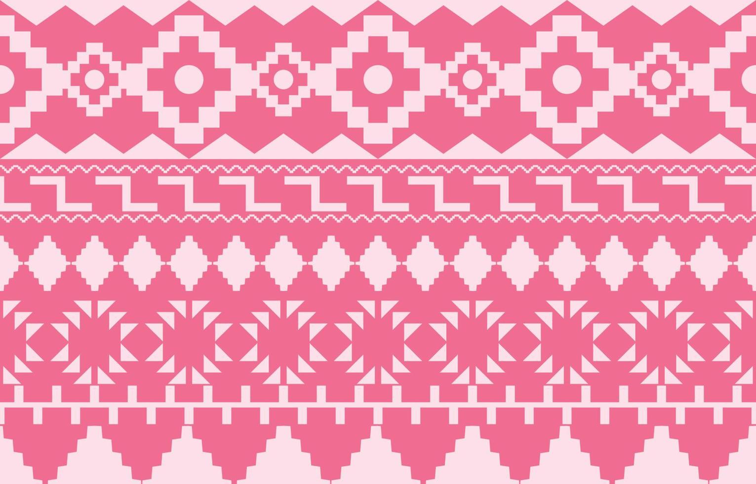 motif ethnique tribal oriental géométrique conception de fond traditionnelle pour tapis, papier peint, vêtements, emballage, batik, tissu, style de broderie d'illustration vectorielle. vecteur