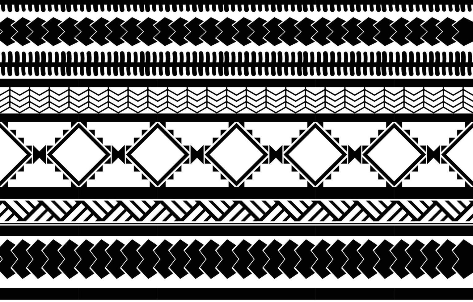 motif géométrique ethnique abstrait tribal africain noir et blanc. conception pour l'arrière-plan ou le papier peint.illustration vectorielle pour imprimer des motifs de tissu, des tapis, des chemises, des costumes, des turbans, des chapeaux, des rideaux. vecteur