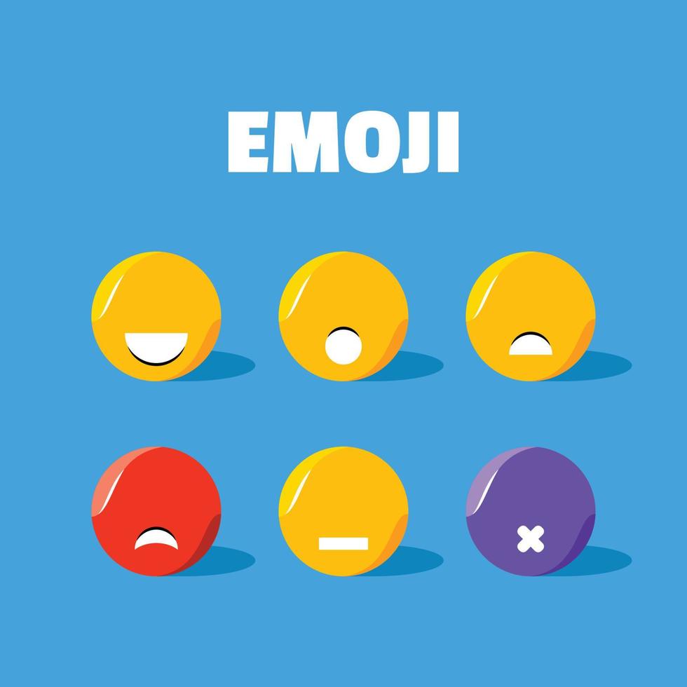 fond de conception de la journée mondiale des emoji pour le moment de salutation vecteur