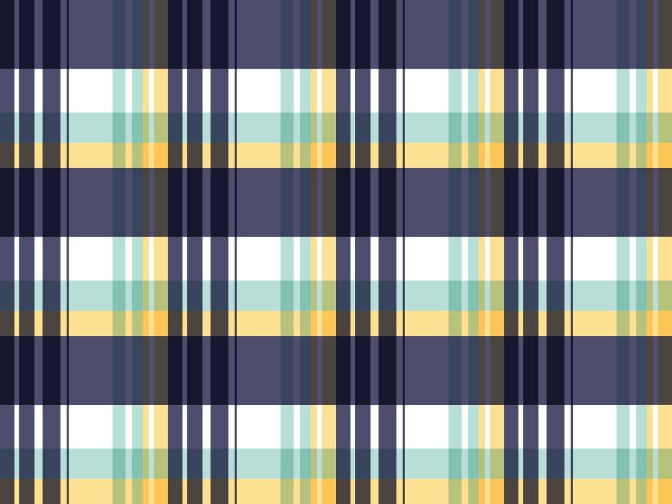madras check textile plaid pattern couleur pastel vectorielle continue un motif avec des rayures aux couleurs vives d'épaisseur variable qui se croisent pour créer des carreaux inégaux. généralement utilisé sur les chemises. vecteur