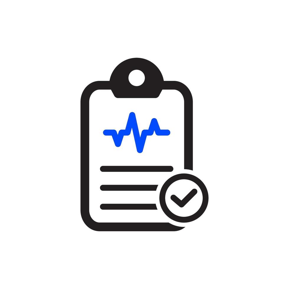 icône de cardiogramme eps 10 vecteur
