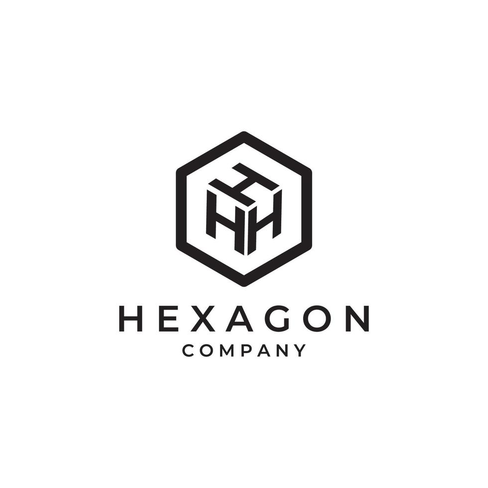 boîte de logo hexagone ou cube et logo hexagonal de technologie logo simple créatif. en utilisant l'édition d'illustration vectorielle de modèle moderne. vecteur