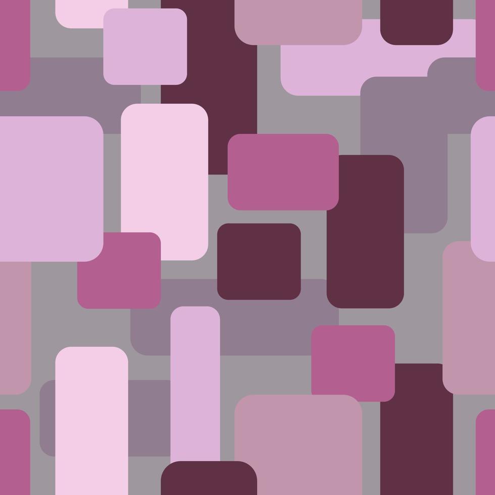 motif vectoriel violet clair avec cristaux, rectangles. rectangles sur fond abstrait avec dégradé coloré. modèle pour les publicités.