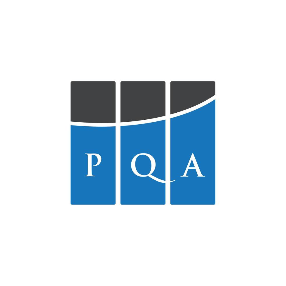 conception de lettre pqa. création de logo de lettre pqa sur fond blanc. concept de logo de lettre initiales créatives pqa. conception de lettre pqa. création de logo de lettre pqa sur fond blanc. p vecteur