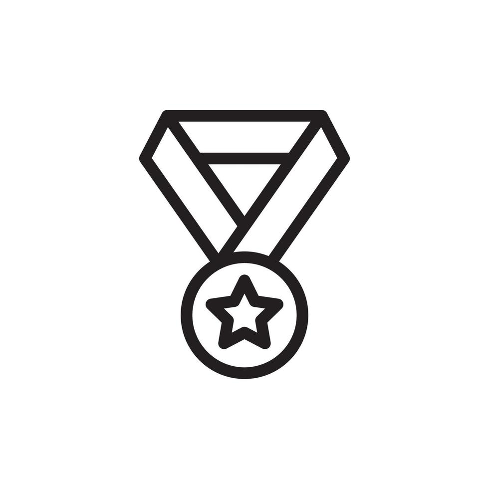 icône médaille eps 10 vecteur