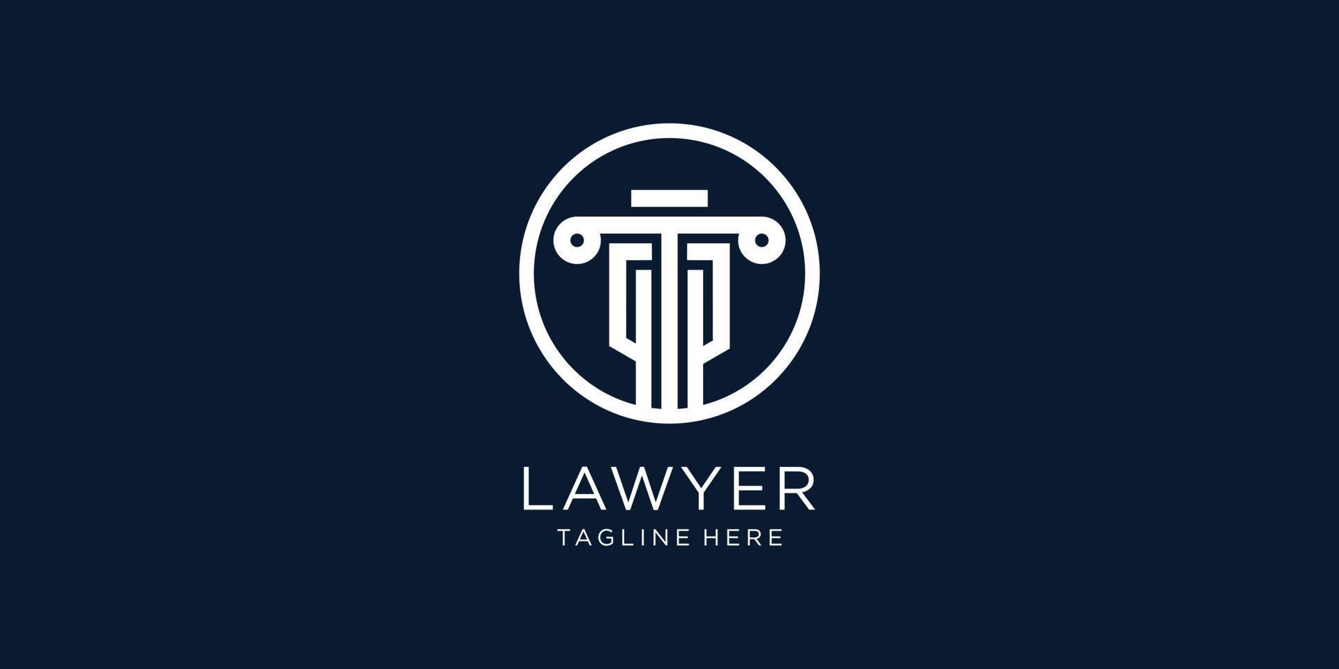 loi logo design concept vecteur, avocat, cabinet d'avocats, justice vecteur