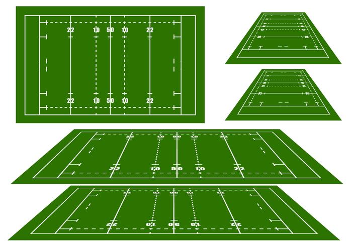 Vecteurs Rugby Arena vecteur