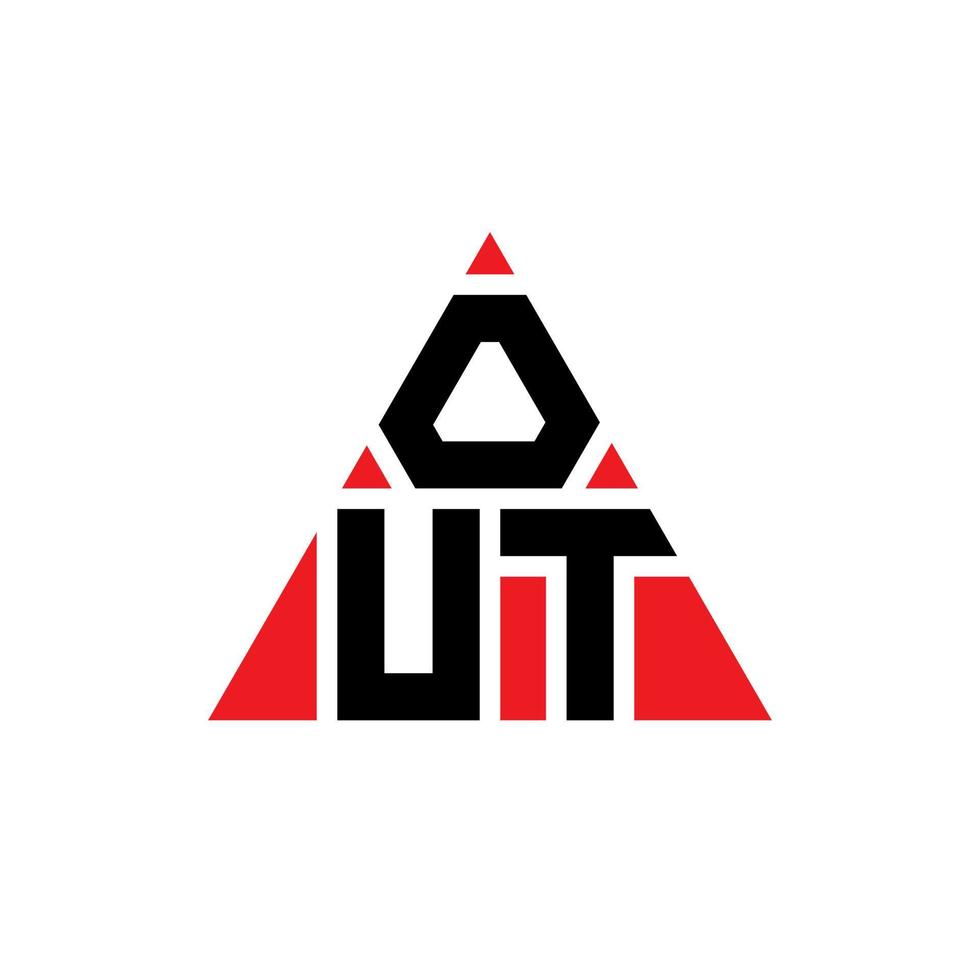 création de logo de lettre triangle avec forme de triangle. monogramme de conception de logo triangle. modèle de logo vectoriel triangle avec couleur rouge. logo triangulaire logo simple, élégant et luxueux.