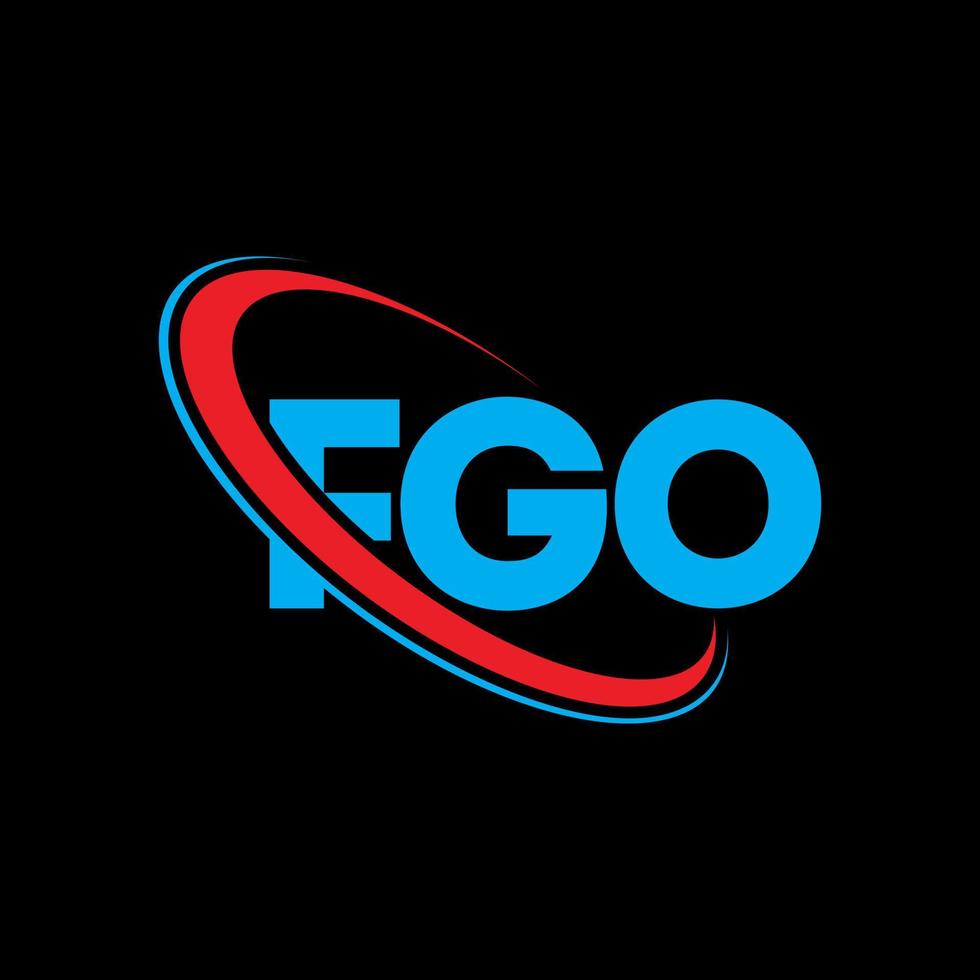 logo fgo. fgo lettre. création de logo de lettre fgo. initiales logo fgo liées avec un cercle et un logo monogramme majuscule. typographie fgo pour la technologie, les affaires et la marque immobilière. vecteur