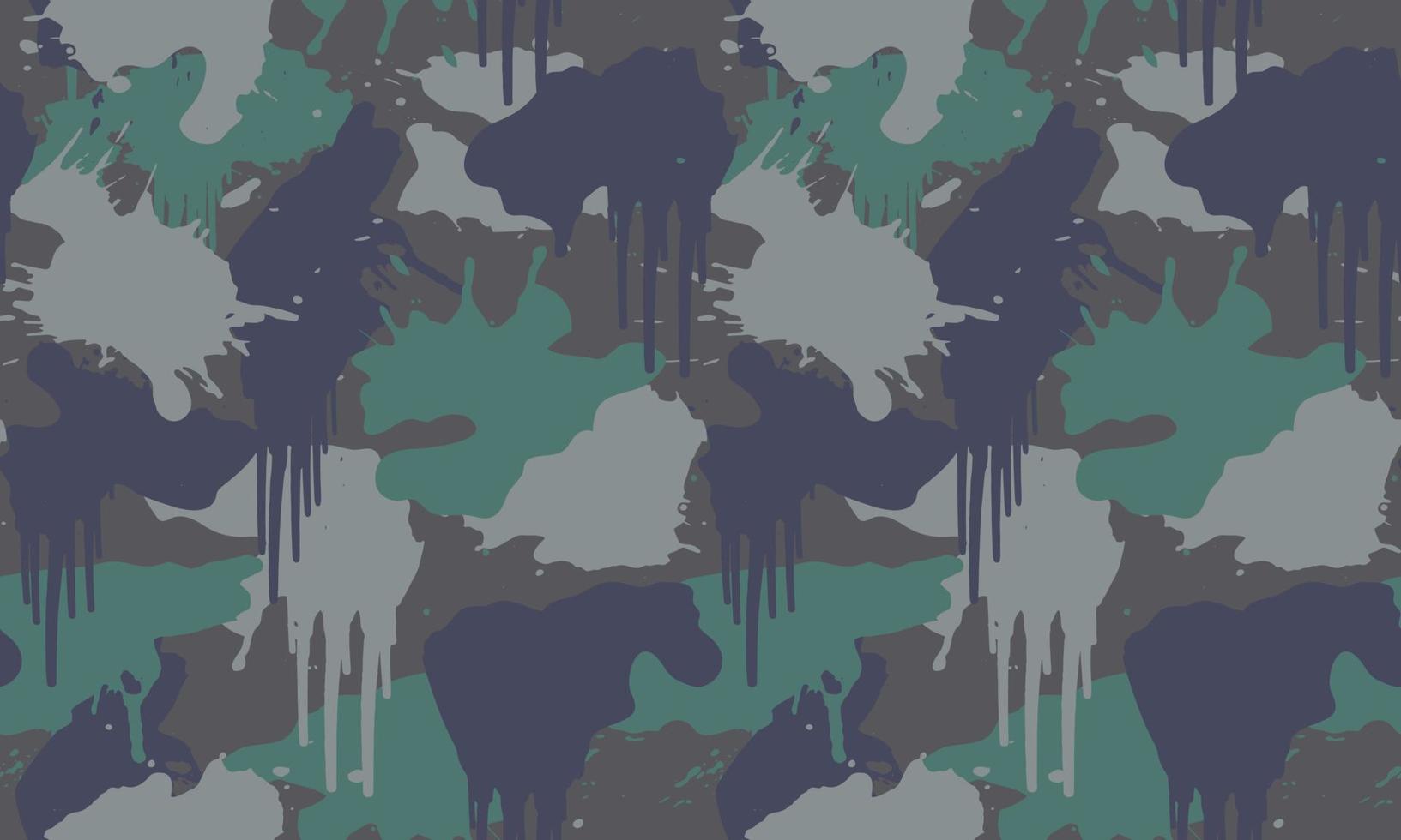 texture camouflage militaire illustration vectorielle continue motif de fond vecteur