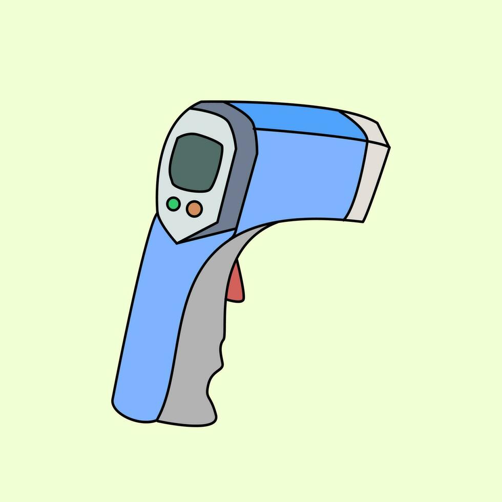 illustration vectorielle de thermomètre de température vecteur
