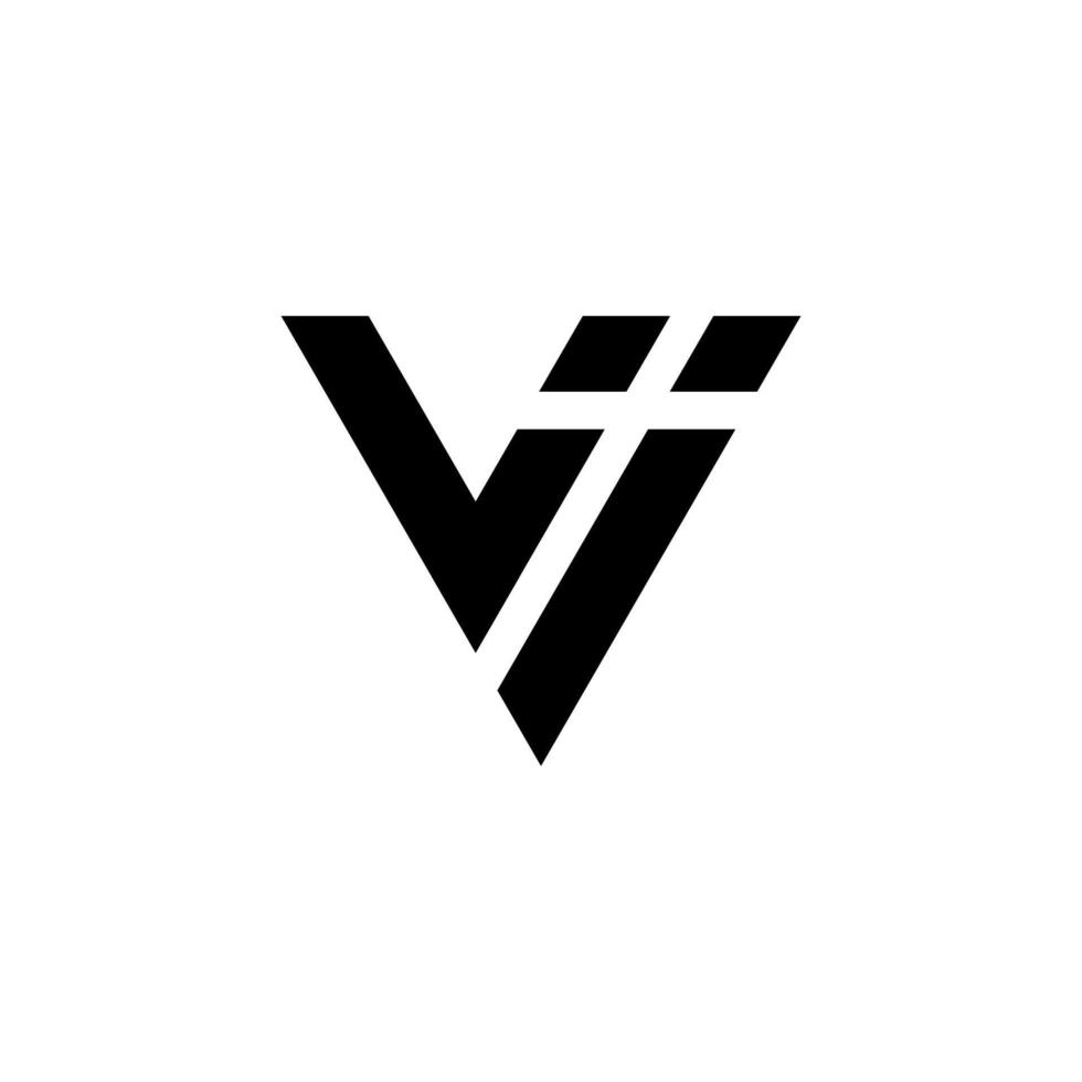 lettre initiale v logo illustration vectorielle fond isolé vecteur