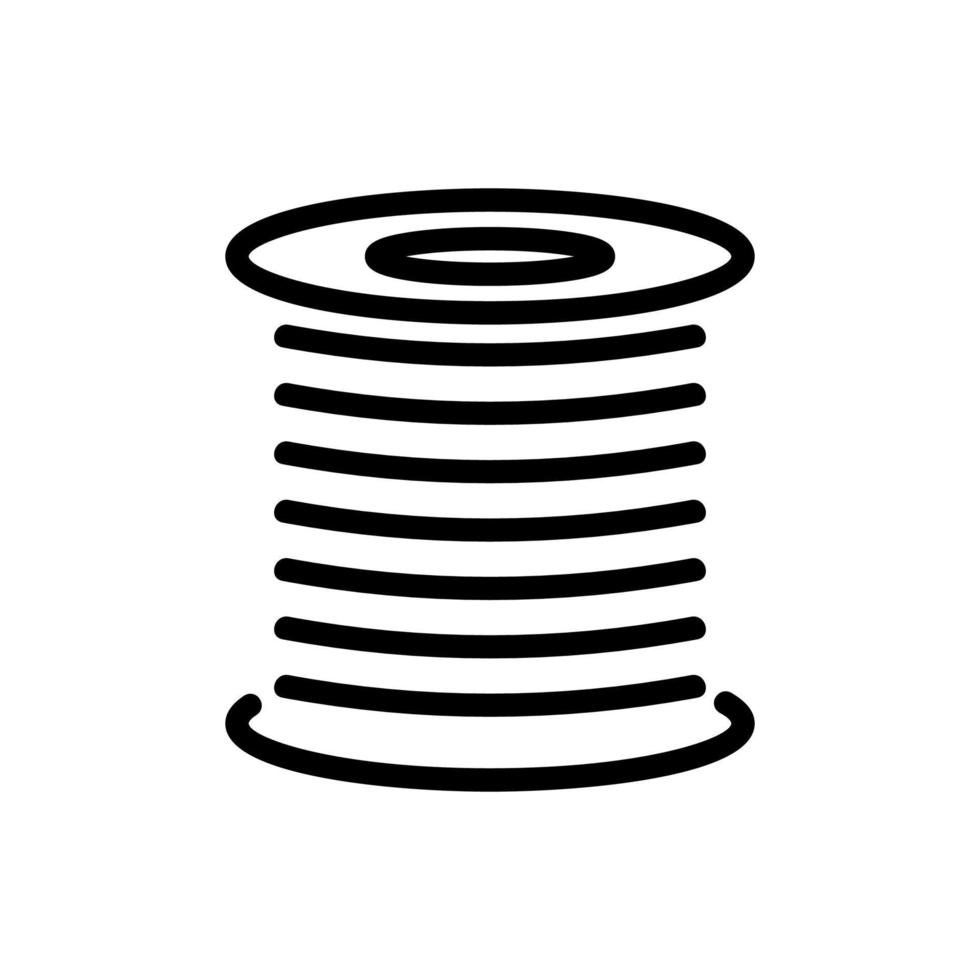 illustration vectorielle de l'icône de chauffage nichrome vecteur