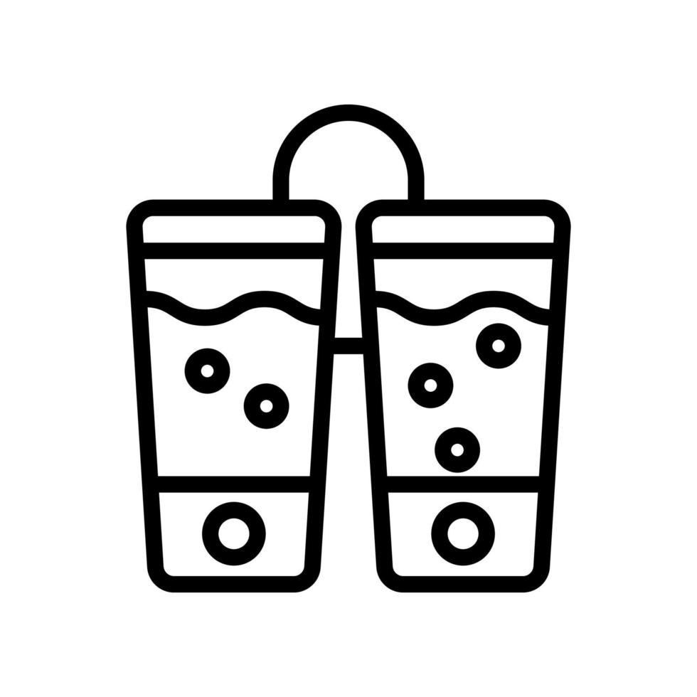 illustration vectorielle de deux distributeurs de savon sensibles à la pression suspendus vecteur