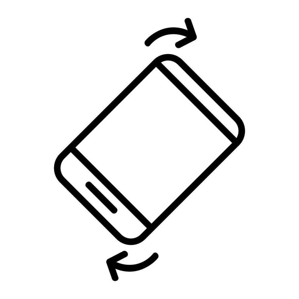 icône de vecteur de fonction de vue de livre. illustration de symbole de contour isolé