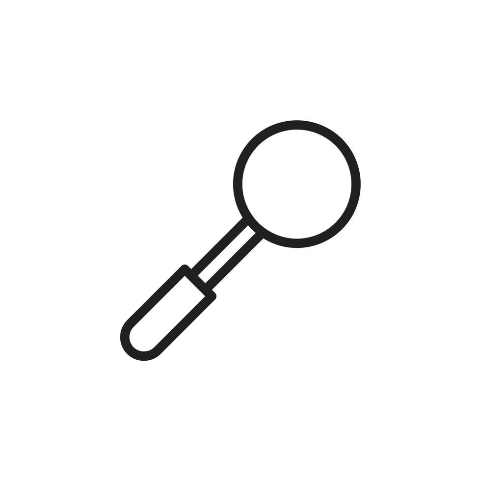 vecteur de spatule pour la présentation de l'icône du symbole du site Web