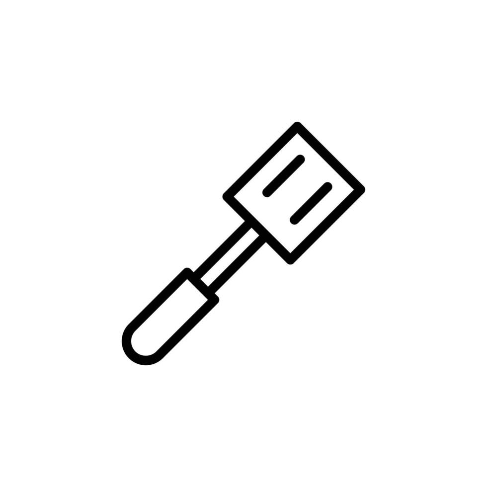 vecteur de spatule pour la présentation de l'icône du symbole du site Web