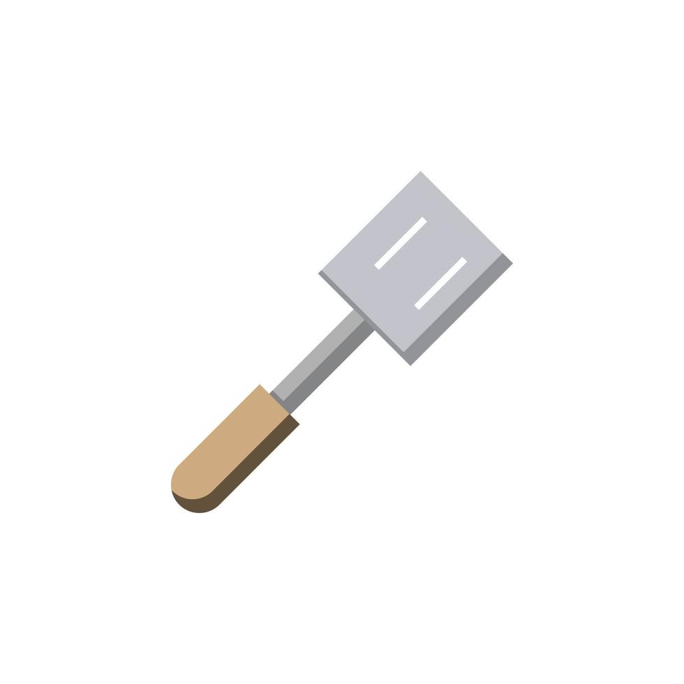 vecteur de spatule pour la présentation de l'icône du symbole du site Web