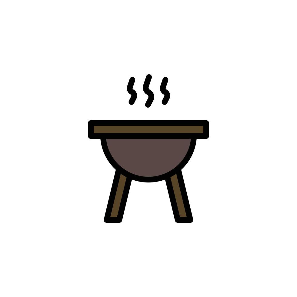vecteur de grill pour la présentation de l'icône du symbole du site Web