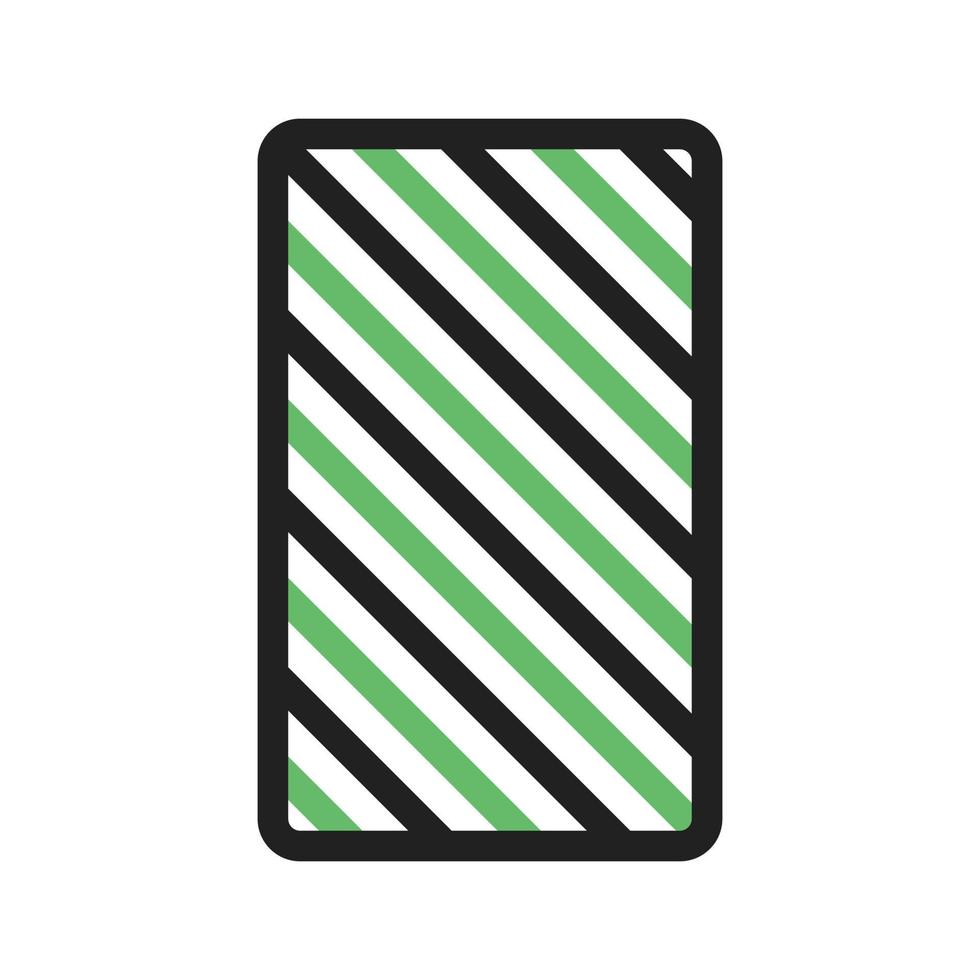 icône verte et noire de la ligne arrière de la carte vecteur