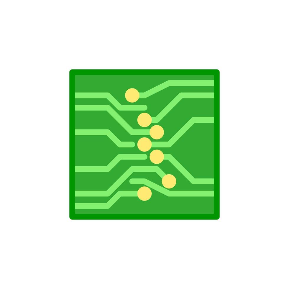 icône de circuit eps 10 vecteur