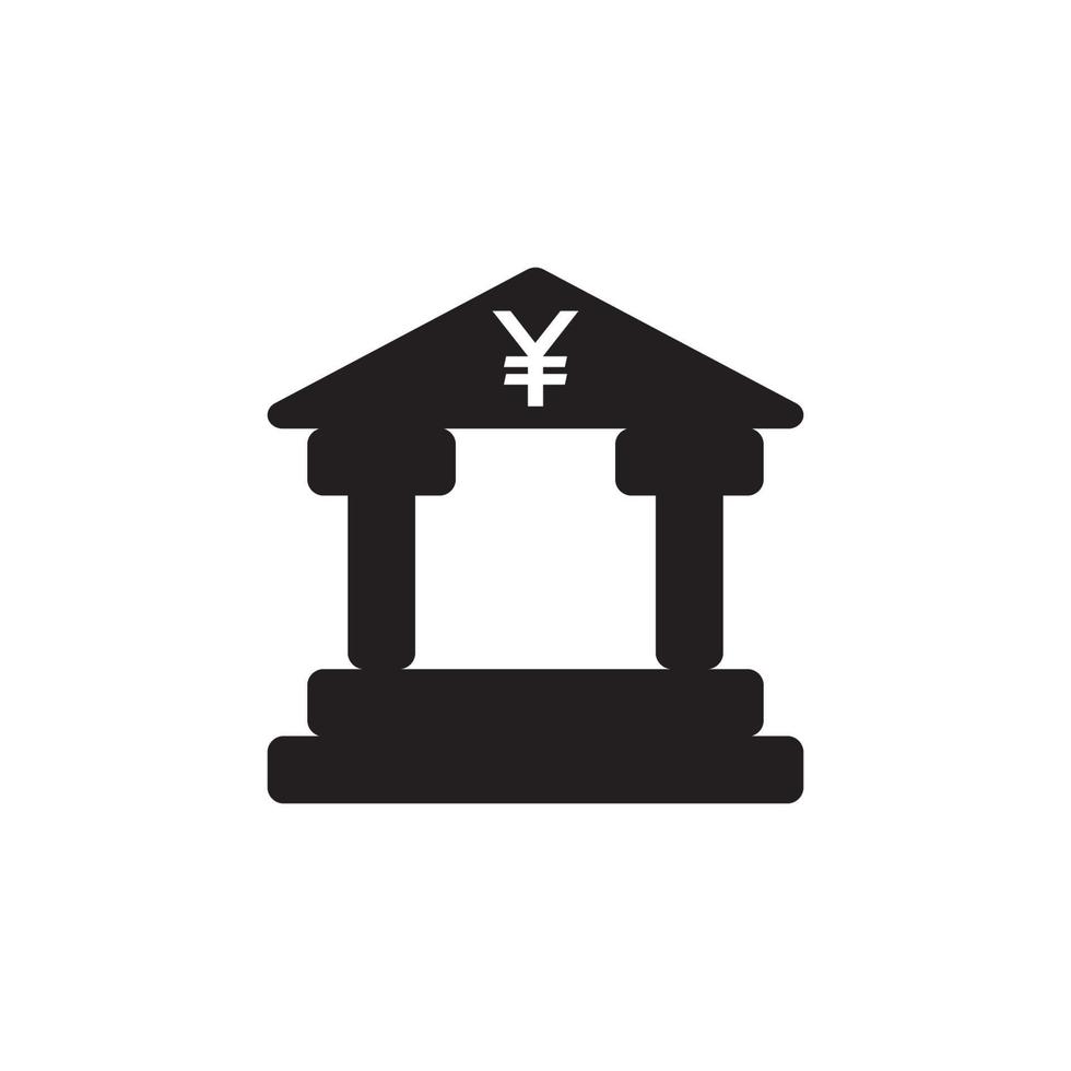 icône de la banque eps 10 vecteur