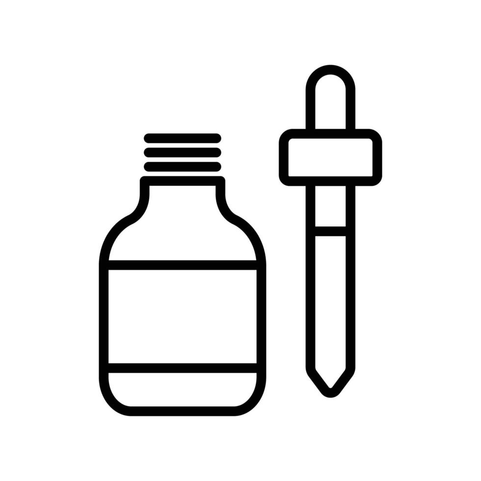 modèle de conception de vecteur icône compte-gouttes
