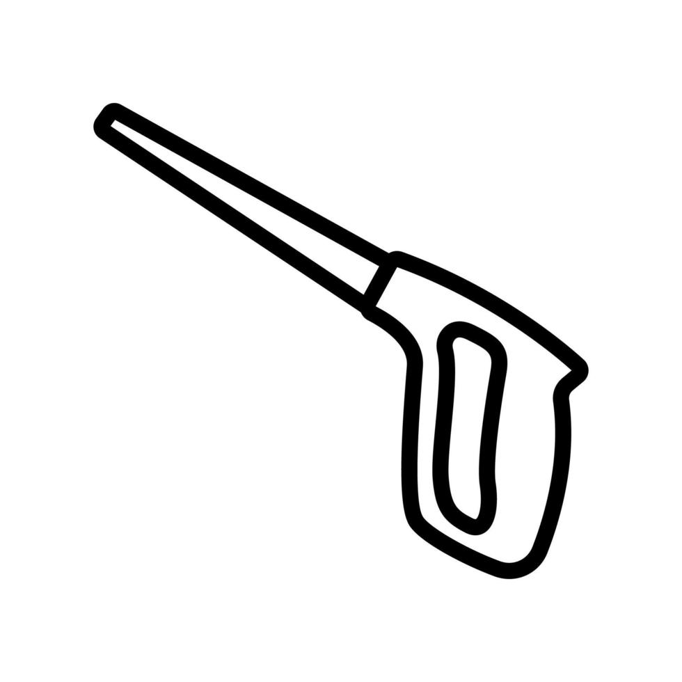 illustration de contour vectoriel icône scie à main