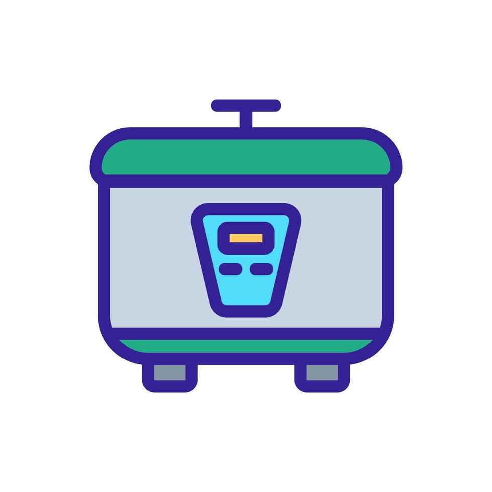 illustration vectorielle de l'icône de l'équipement de cuisson vecteur