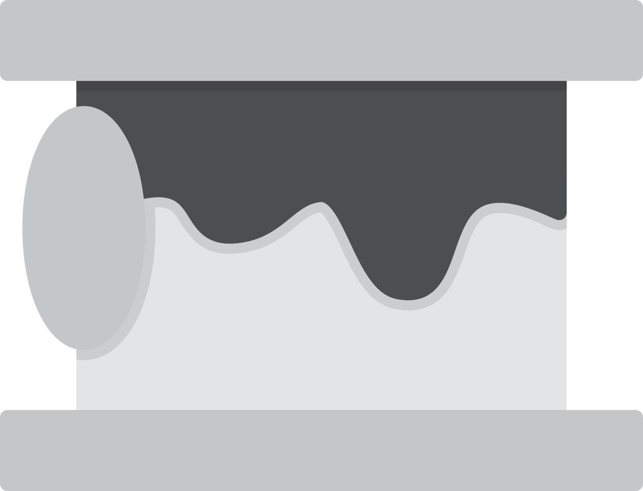 niveaux de gris plat smore vecteur