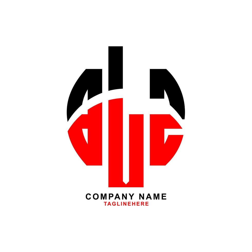 création de logo de lettre blz créative avec fond blanc vecteur