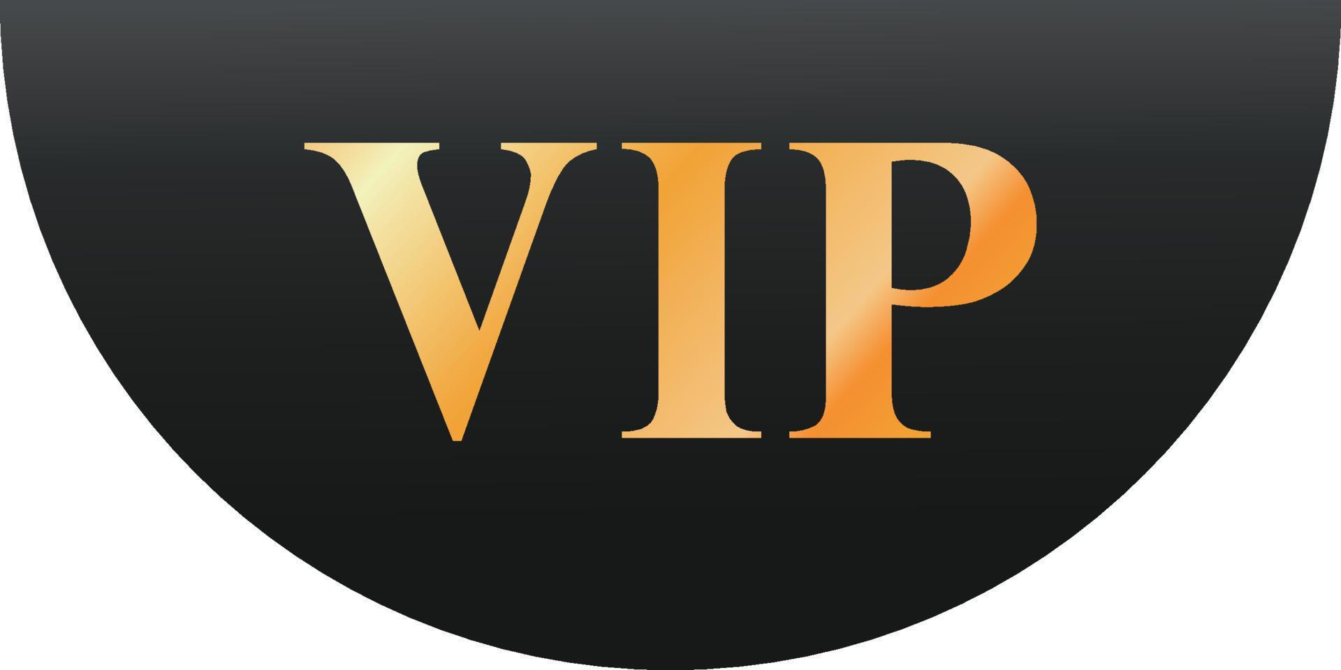 badge de qualité vip ou étiquette d'élément vecteur