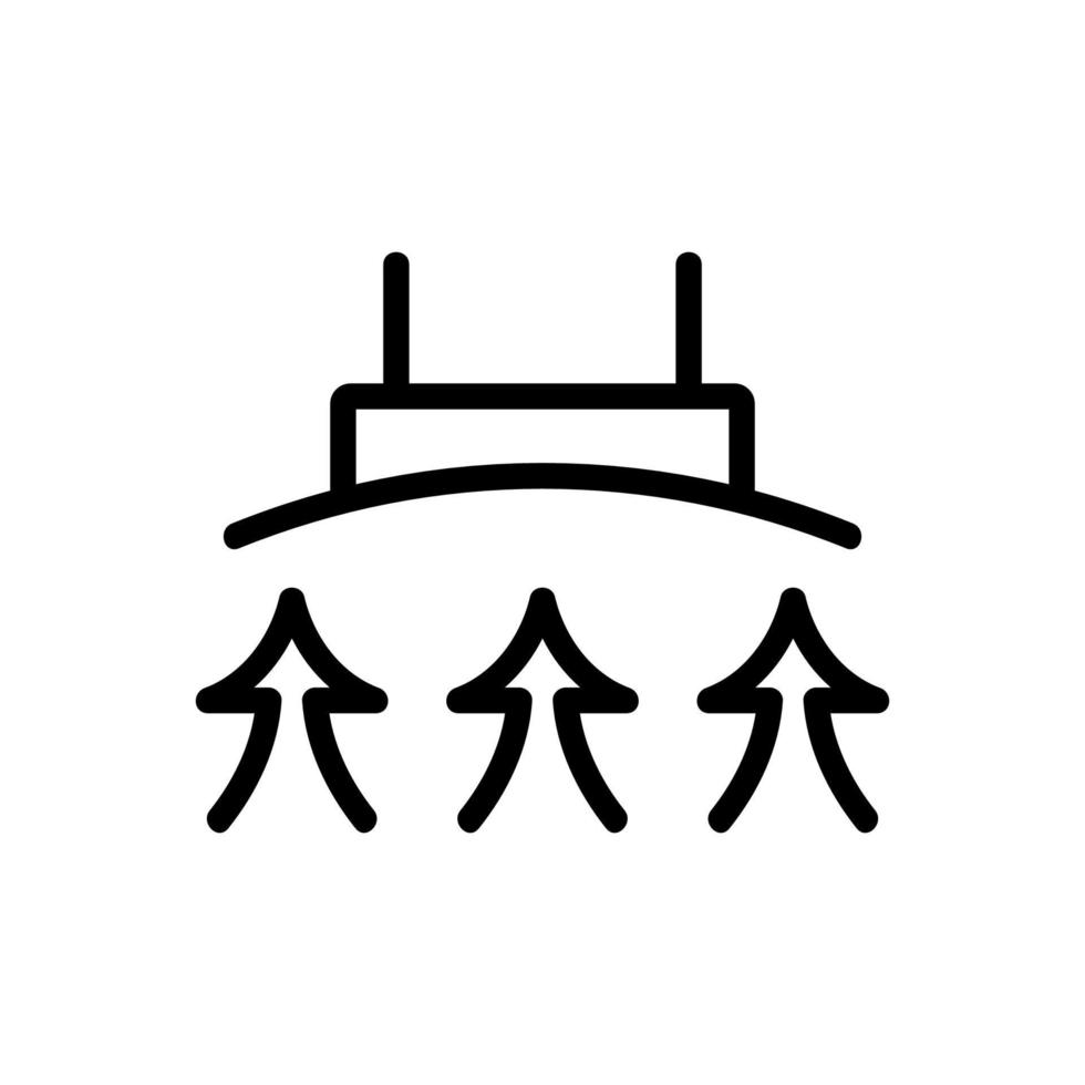 illustration vectorielle de l'icône d'évaporation de la hotte aspirante vecteur