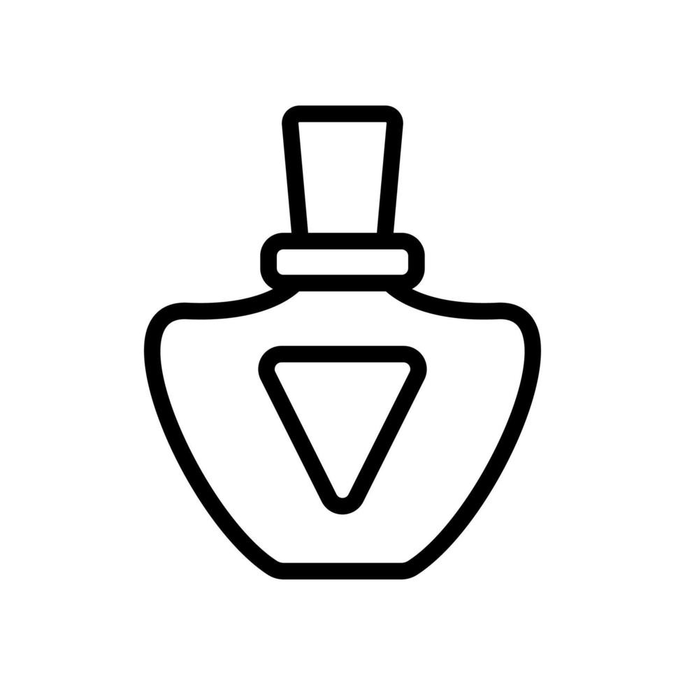 vecteur d'icône de parfum moderne. illustration de symbole de contour isolé