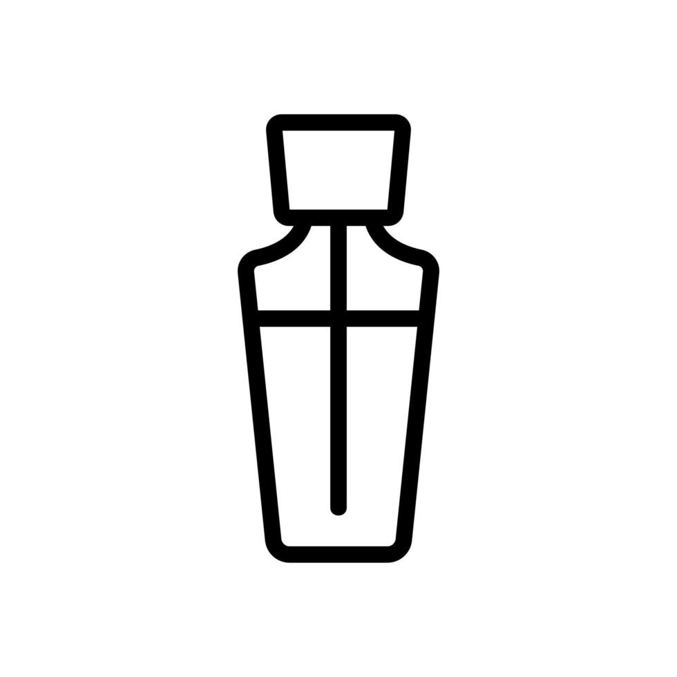 vecteur d'icône de parfum moderne. illustration de symbole de contour isolé