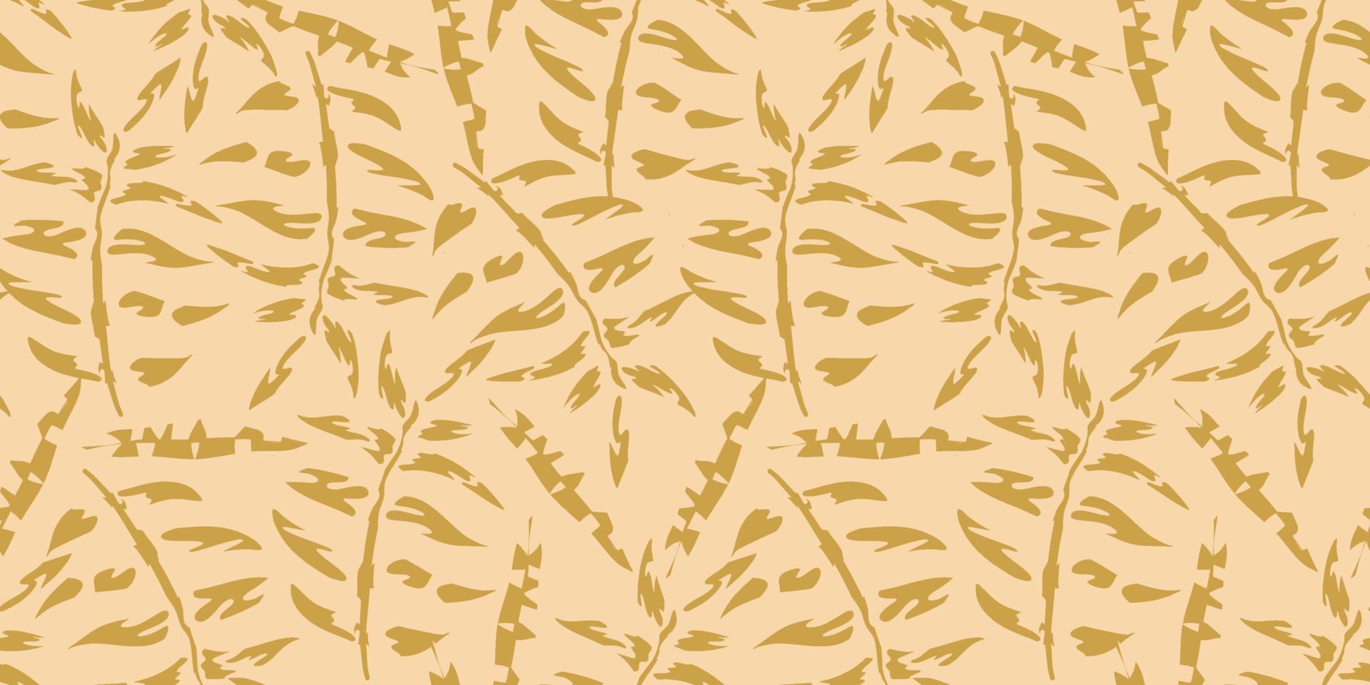 modèle harmonieux de jungle boho esthétique pour la conception d'impression. fond floral tropique botanique boho. motif de jungle florale exotique moderne. texture géométrique. design d'impression vecteur