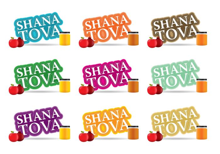 Shana Tova vecteur