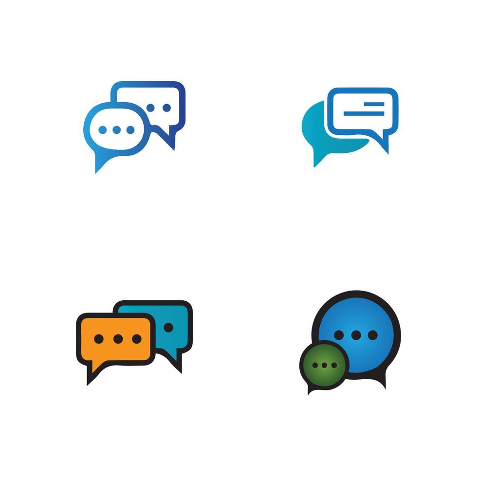 bulle de dialogue icône illustration vectorielle vecteur