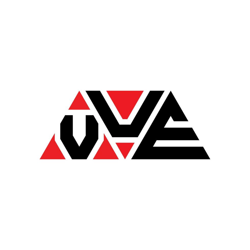 conception de logo de lettre de triangle de vue avec la forme de triangle. monogramme de conception de logo vue triangle. modèle de logo vectoriel vue triangle avec couleur rouge. vue logo triangulaire logo simple, élégant et luxueux. vue