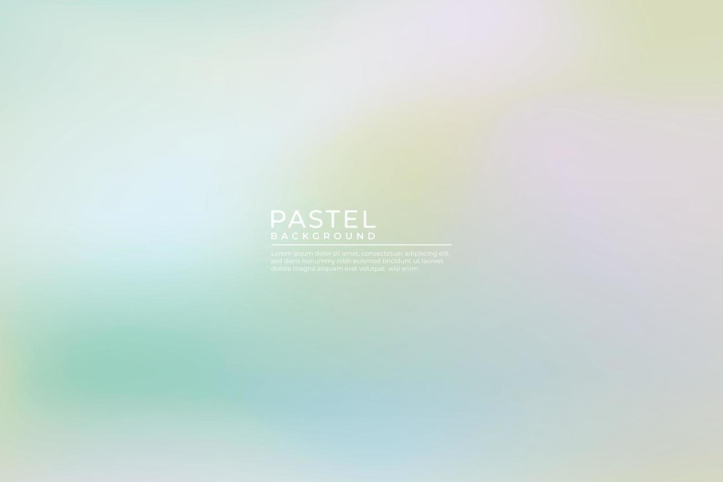 arrière-plan vectoriel dégradé multicolore pastel, forme simple et mélange d'espaces de couleurs comme graphique d'arrière-plan contemporain