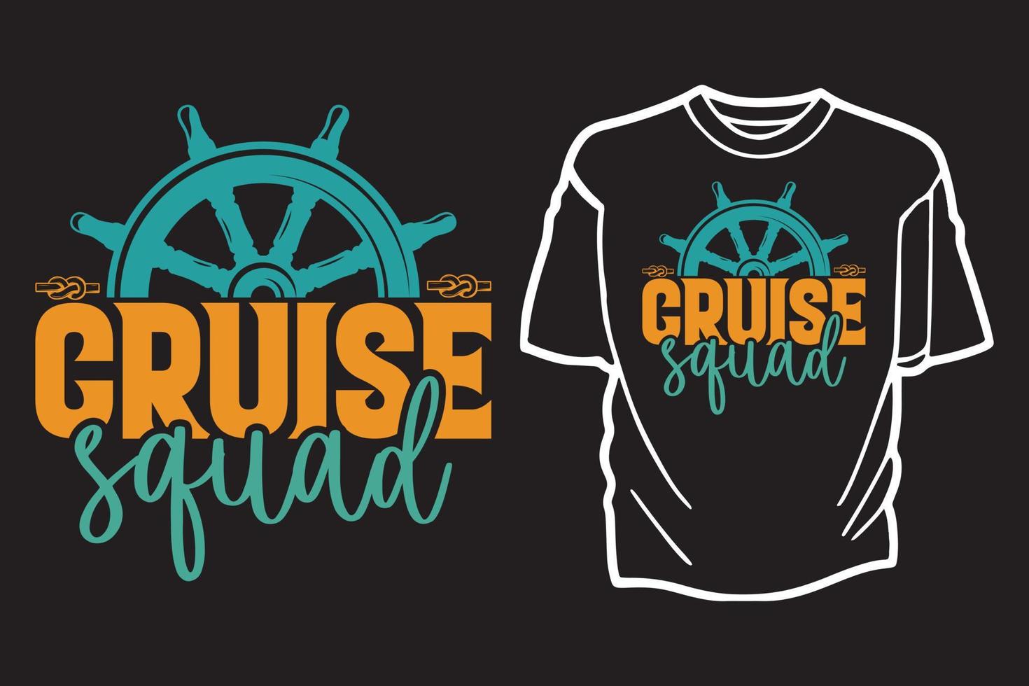 croisière t shirt design typographie vintage rétro et lettrage art illustration graphique vecteur