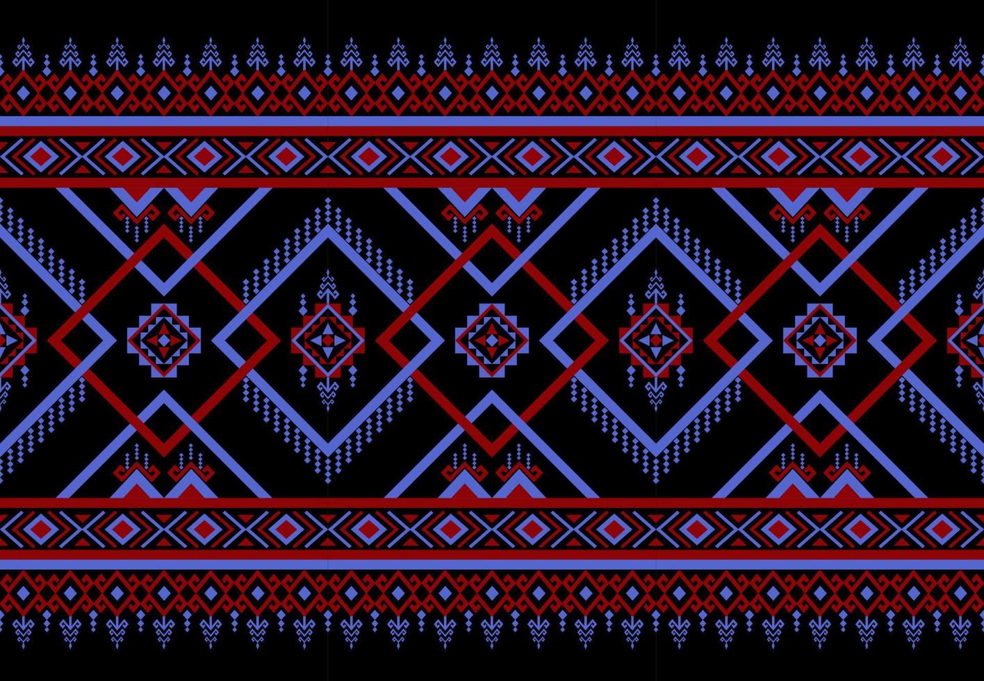 motif oriental ethnique géométrique design traditionnel pour le fond, le tapis, le papier peint, les vêtements, l'emballage, le batic, le tissu, le style vectoriel illustraion.embroidery.