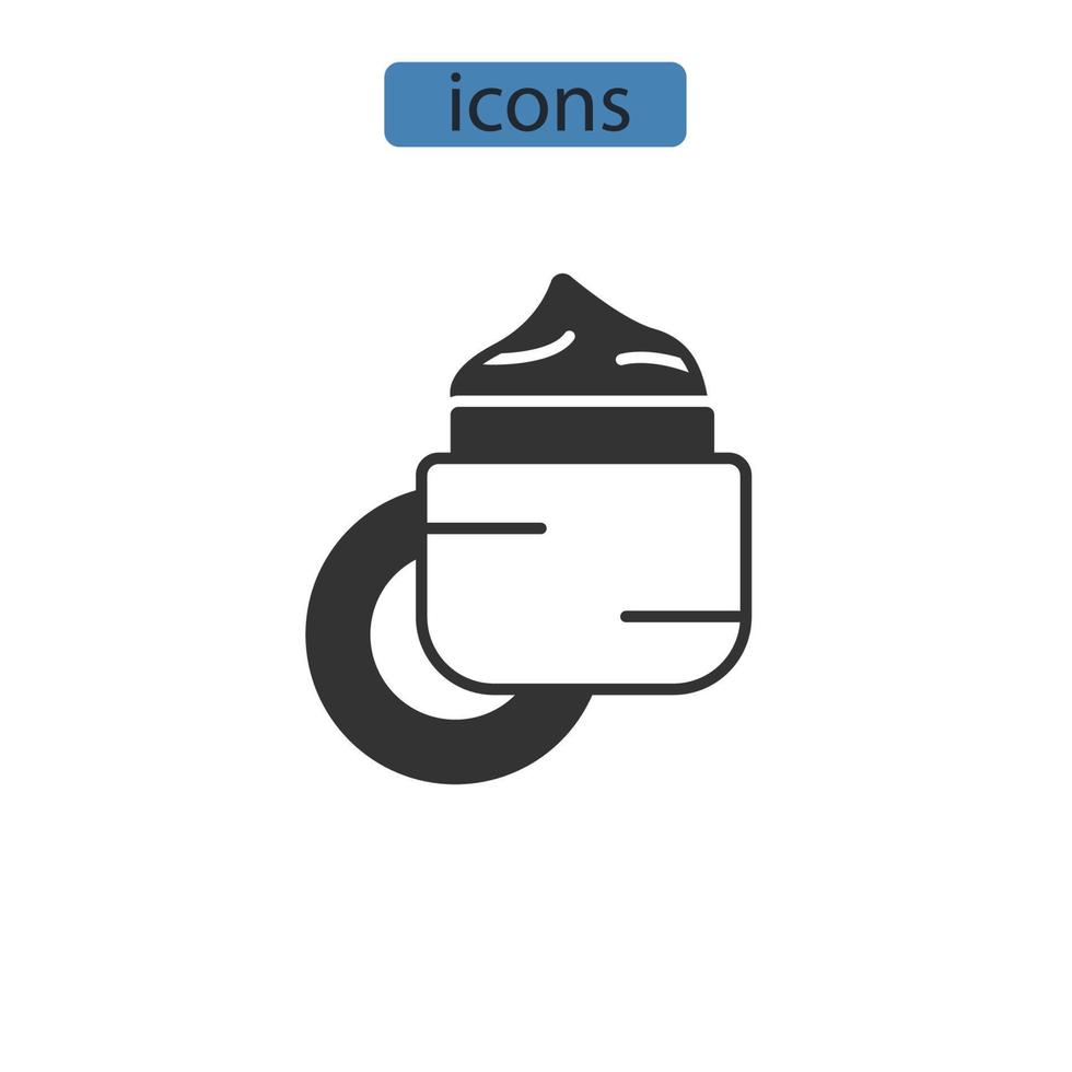 icônes de moustiquaire faciale symbole éléments vectoriels pour le web infographique vecteur